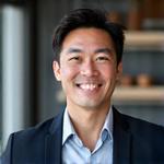Portrait of Alex Chen, Zenith Blade Founder, smiling confidently.