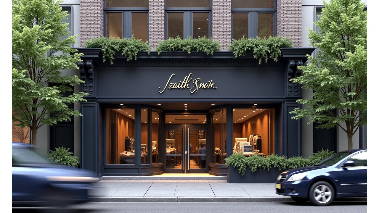 Exterior view of Zenith Blade's sophisticated showroom in Portland, Oregon.
