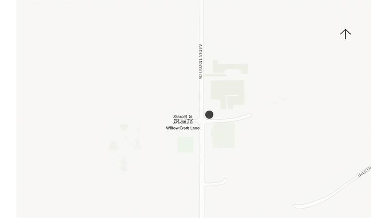 Static map showing Zenith Blade's location at 789 Willow Creek Lane, Portland, OR.