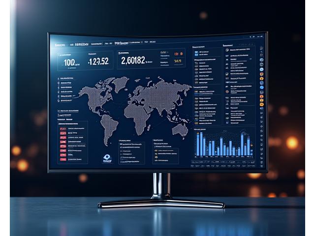 A sleek, modern dashboard displaying an AI-powered product recommendation engine. The screen shows interconnected data points and product images being matched based on user profiles, illustrating the advanced technology at work. Subtle hints of Zenith Blade branding are visible.
