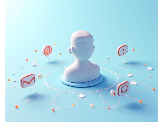 A visual representation of Zenith Blade's multi-channel customer support: icons for chat, email, phone, and a community forum are arranged elegantly around a central graphic of a satisfied customer, emphasizing ongoing assistance and connectivity.