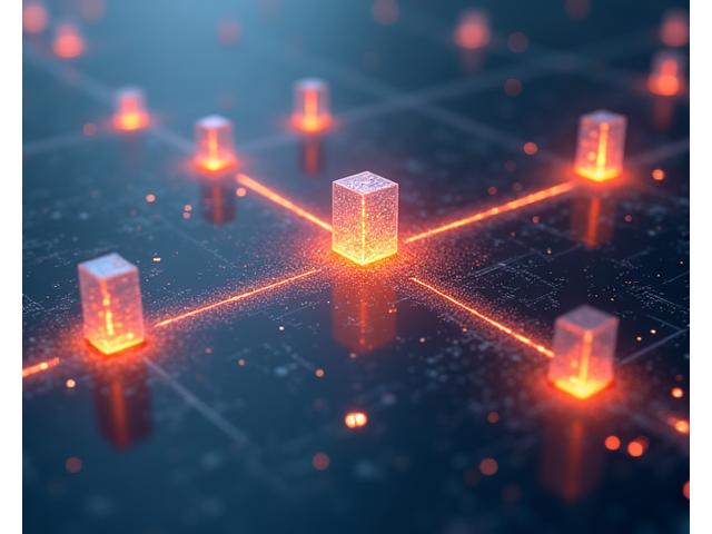 Abstract depiction of encrypted data flowing securely between Zenith Blade and trusted partners, symbolizing responsible sharing.