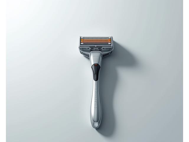 FlexGlide 3-Blade Cartridge Razor with pivoting head.