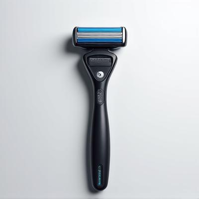 Hydro-Max 5-Blade Cartridge Razor with a sleek black handle.