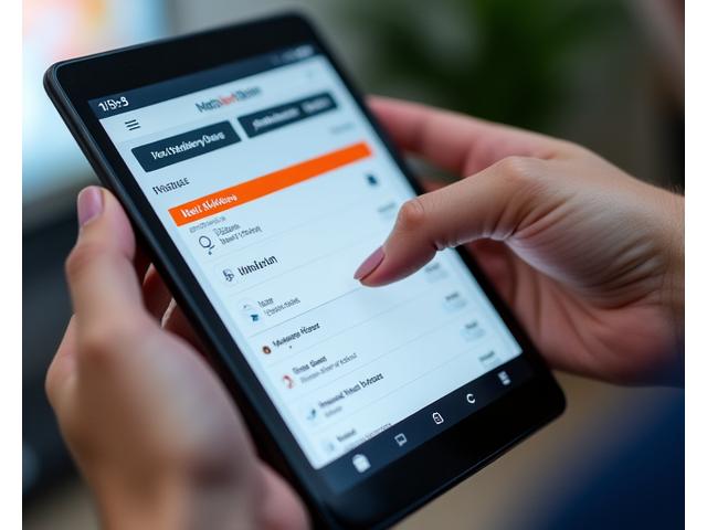 Zenith Blade subscription management dashboard on a tablet